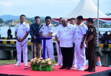 Wakasal Resmikan Gedung Baru Mako Lanal Kendari