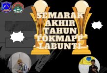 Semarak Akhir Tahun, Fokmapp Labunti Adakan Lomba Domino, Tari Haji Ali dan Lagu Solo