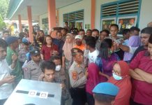 PSU Pilkades Parigi Ricuh, Warga Blokade Jalan Masuk TPS