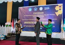 Prof. Usman Rianse Dilantik Jadi Rektor Universitas Karya Persada Muna