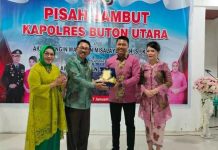 Pisah Sambut Kapolres Butur, Ridwan Zakariah: Selamat Bertugas di Kota Baubau