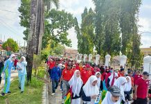 Peringati HAB ke-77, Kemenag Muna Gelar Jalan Sehat Kerukunan