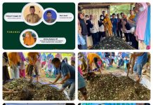 Mahasiswa KKA Usimar Kolaka Berikan Penyuluhan Pembuatan Pupuk Bokashi di Desa Labunti