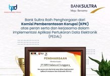Implementasikan Aplikasi PEDAL, Bank Sultra Dapat Apresiasi Dari KPK RI