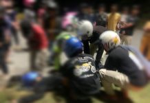 Naik Motor Bonceng Tiga Tabrak Trotoar, Satu Orang Meninggal Dunia