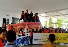 Pembangunan Jalan Kembar Kali Kadia Ganggu Perkuliahan STIMIK Bina Bangsa Kendari