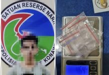 Pelajar SMA di Konawe Ditangkap Polisi Kedapatan Edarkan Sabu