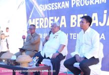 Kunker, Gubernur Sultra Audience dengan Kepsek dan Guru se-Mubar