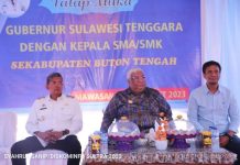Gubernur Sultra Audience dengan Kepsek dan Guru se-Buteng