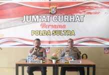 Jumat Curhat, Warga Ranomeeto Adukan Persoalan Balap Liar dan Sengketa Tanah