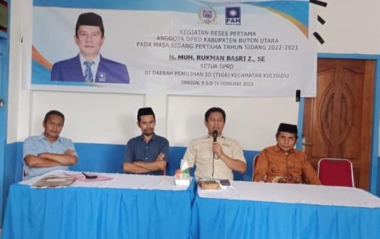 Reses di Kelurahan Bone Lipu, Ketua DPRD Sumbang Pembangunan Masjid