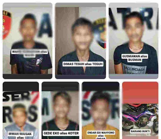 Polisi Tangkap Komplotan Pencuri Motor di Kendari, Dua Barang Bukti Diamankan