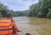 Hilang Terseret Arus Sungai Ameroro, Warga Konawe Belum Ditemukan