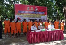 Ditresnarkoba Polda Sultra Musnahkan 2,5 Kilogram Sabu, Tersangka 12 Orang