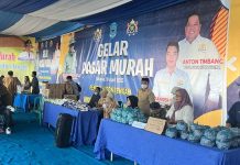 Jaga Stabilitas Ekonomi dan Ketahanan Pangan, Kadin Sultra Bersama Pemkab Buteng Gelar Pasar Murah