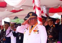 Gubernur Ali Mazi Jadi Inspektur Upacara HUT ke-59 Sultra
