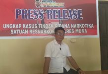 Oknum ASN di Muna Ditangkap Polisi Kedapatan Bawa Sabu
