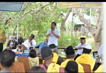 Berkunjung ke Desa Pentiro, Ihsan Taufik Disambut Hangat Warga