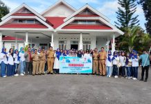 Wakil Bupati Butur Lepas Kontingen Jambore Kader PKK Kabupaten