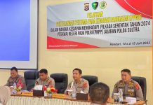 Bid Dokkes Polda Sultra dan RS Bhayangkara Gelar Pelatihan Pertolongan Pertama Jelang Pilkada