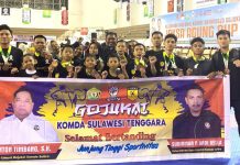 Gojukai Komda Sultra Sabet 17 Medali Pada Kejurnas Antardojo Jaksa Agung Cup I