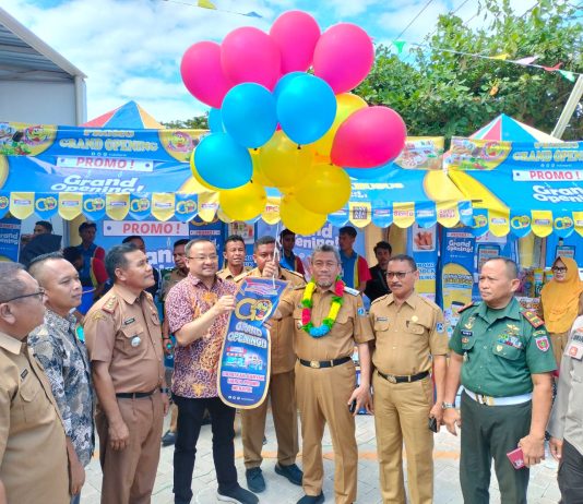 Resmikan Indomaret, Wabup Muna: Jadikan Pemicu Semangat Dalam Berbisnis