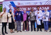 OJK dan Bank Sultra Buatkan Rekening Simpel 252 Siswa MTSN 1 konsel