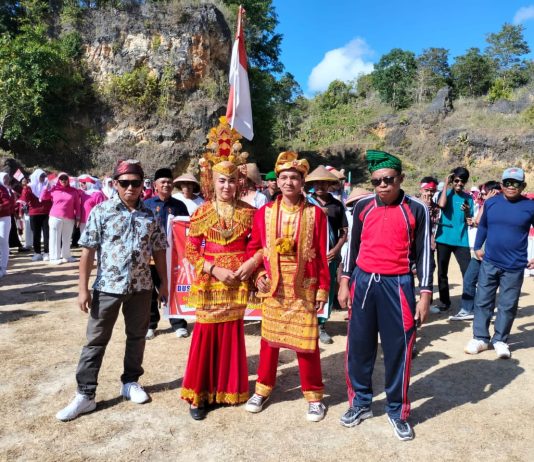 Meriahkan HUT RI Ke-78, RK I Desa Labunti Ikut Pawai Karnaval Kemerdekaan