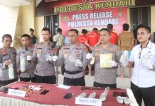 Polresta Kendari Berhasil Amankan 34 Pelaku Kriminal Dalam Operasi Sikat Anoa 2023