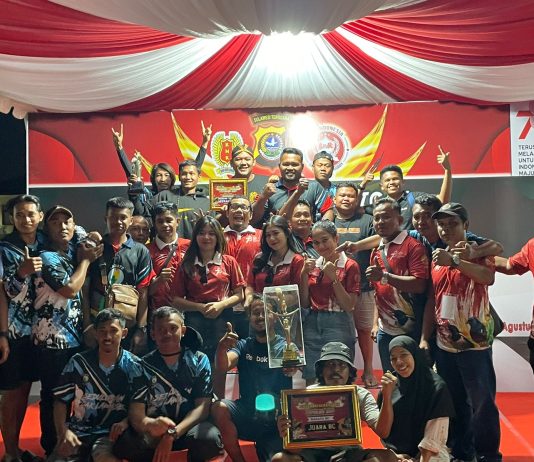 Tim Rahayu BC Dan Tim Nikki SF Asal Kota Kendari Raih Juara Umum di Kontes Burung Berkicau Kapolda Cup 2023