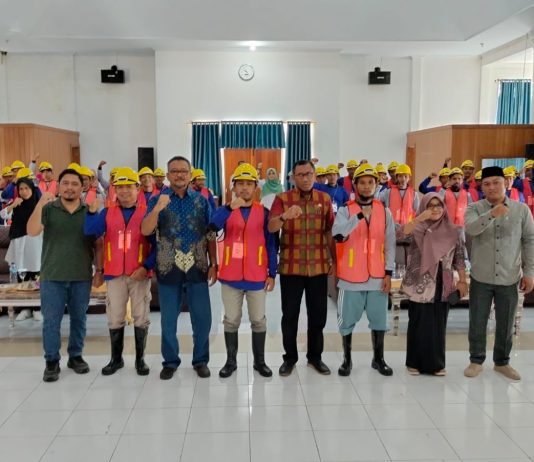 Pekerja Konstruksi di Butur Diberikan Pembekalan Teknis dan Uji Sertifikasi