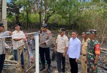 Polri Peduli Lingkungan, Polres Buton Beri Bantuan Sumur Bor dan Pompa Air di Kelurahan Holimombo