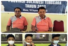 Terapkan Kurikulum Merdeka Belajar, Siswa SMP Negeri 4 Raha Sulap Sampah Plastik Jadi Paving Blok