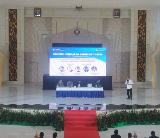 Ruksamin Jadi Pemateri Seminar Regional di Kampus UHO Kendari, Perkenalkan Pesan Dari Konasara