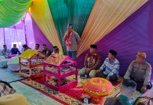 Bupati Butur, Ridwan Zakariah Hadiri Acara Syukuran Pesta Panen di Desa Lanoipi