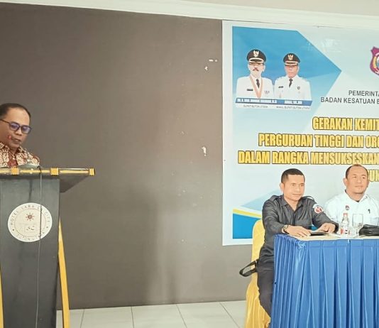 Sukseskan Pemilu dan Pilkada Serentak Tahun 2024, KesbangPol Butur Gelar Seminar Gerakan Kemitraan