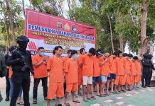 Polda Sultra Musnahkan 2 Kilogram Sabu dan 800 Gram Ganja Periode Juli Sampai September 2023