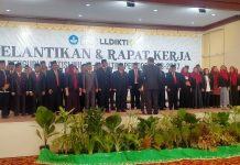 Pengurus APTISI Sultra Periode 2023-2027 Dilantik, Rektor Unsultra Jadi Ketua