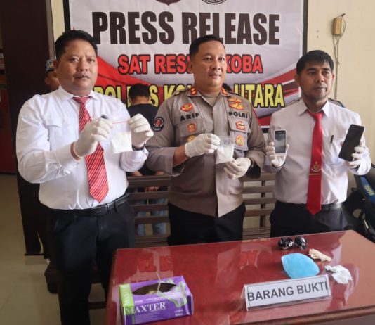 Dua Pengedar Sabu di Kolaka Utara Ditangkap Polisi