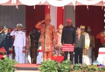 Ketua DPRD Kota Kendari Jadi Inspektur Upacara Peringatan Hari Sumpah Pemuda ke-59