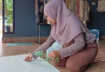 Kain Ecoprint Produksi SerArt.id by Crafter Sultra di Kendari Pikat Pasar Nasional, Pernah Diborong Jokowi