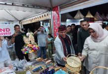 Pj Gubernur Sultra Tinjau Stand Pameran UMKM di Wakatobi Wave 2023