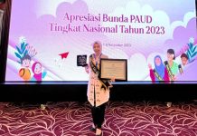 Bunda PAUD Koltim Terima Apresiasi dari Kemendikbudristek