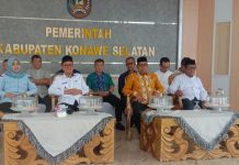 Bupati Konsel Surunuddin Dangga Lepas 30 Calon Jamaah Umrah