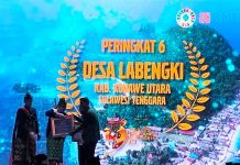 Labengki Raih Peringkat 6 Terbaik Desa Wisata Nusantara 2023