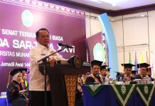Pj Gubernur : Wisudawan UM Aset yang Bernilai untuk Membangun Sultra