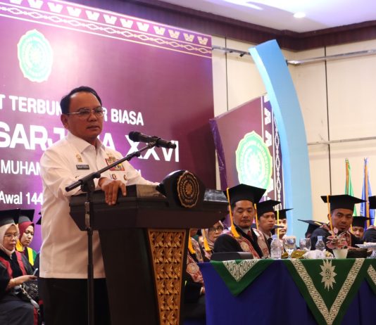 Pj Gubernur : Wisudawan UM Aset yang Bernilai untuk Membangun Sultra