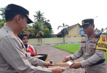 4 Personel Polsek Kolono Dapat Penghargaan Dari Kapolres Konsel Usai Gagalkan Peredaran Narkoba