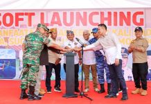 Pj Gubernur Sultra Resmikan Soft Lauching Pengoprasian Jalan Kembar Kali Kadia