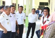 Kunker di SMP Negeri 4 Raha, Ridwan Bae: Tiga Sekolah di Muna Akan Segera Direnovasi